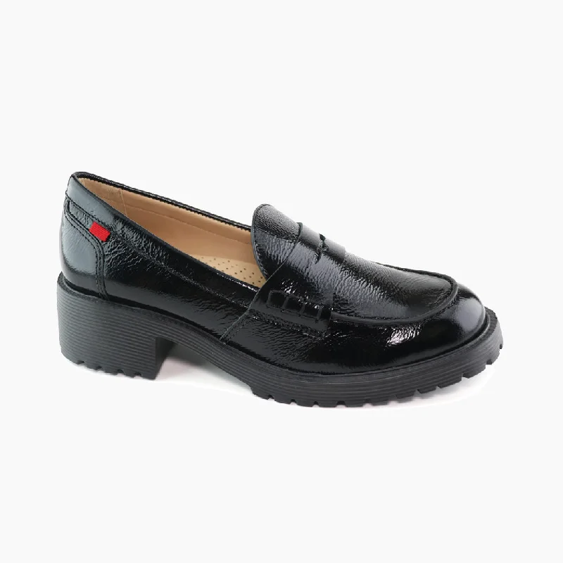 Women's Tassel - Trimmed Loafers with a Low Heel in Olive Green for a Trendy TwistCamden St, Women