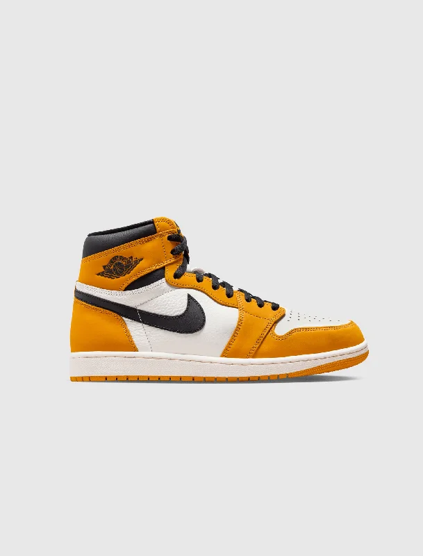 Smart - Tech Women's Sneakers with Fitness Tracking Features for Active Lifestyle EnthusiastsAIR JORDAN 1 RETRO HIGH OG "YELLOW OCHRE"