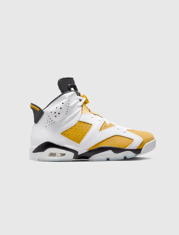 Lace - Up Women's Athletic Sneakers with Shock - Absorbing Midsoles for Intense WorkoutsAIR JORDAN 6 RETRO "YELLOW OCHRE"