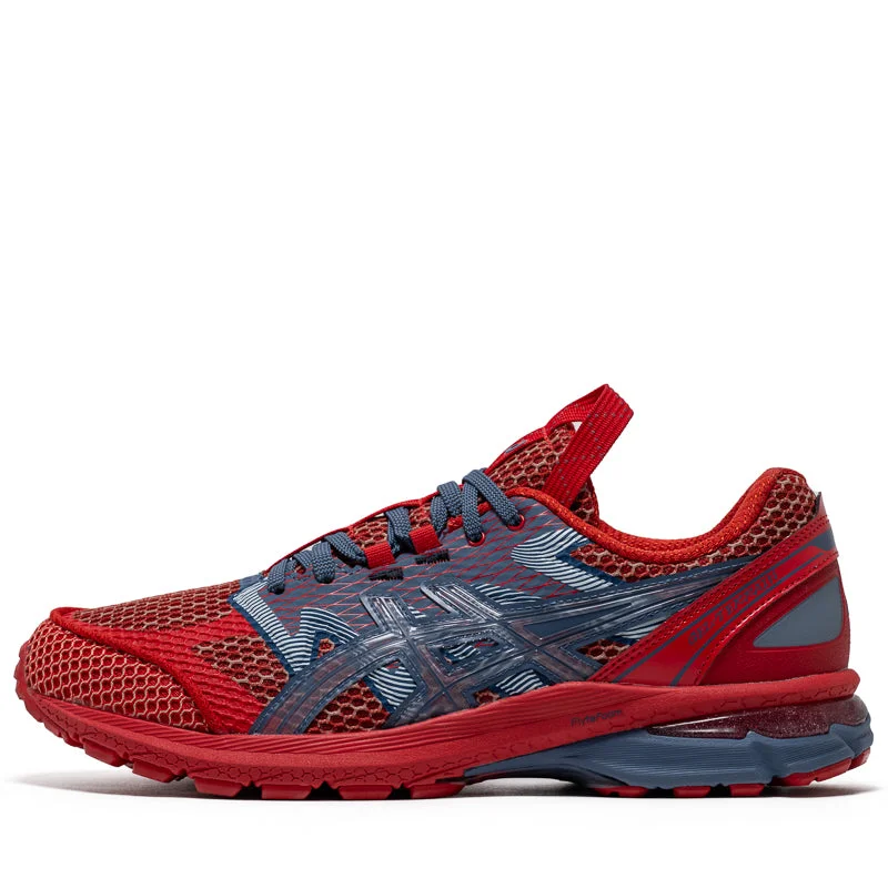 Women's Sneakers with Heel - Stabilizing Technology for Better Balance During RunningKiko Kostadinov Studio x Asics US4-S Gel-Terrain - Classic Red/Wood Crepe