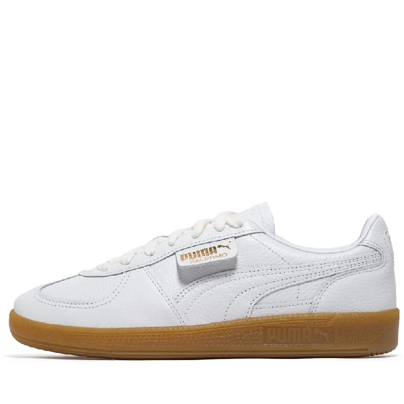 Chunky - Sole Women's Platform Sneakers in White for a Trendy Street Style LookPuma Palermo Premium - Puma White/Frosted Ivory