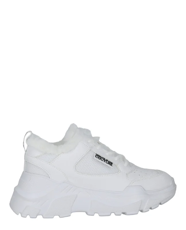 Chunky - Sole Women's Platform Sneakers in White for a Trendy Street Style LookSpeedtrack Sneakers