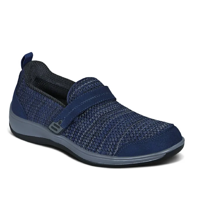 Vegan - Friendly Women's Sneakers Made from Recycled Materials for an Eco - Conscious ChoiceWomen's Quincy Casual Shoes - Medium Width In Blue