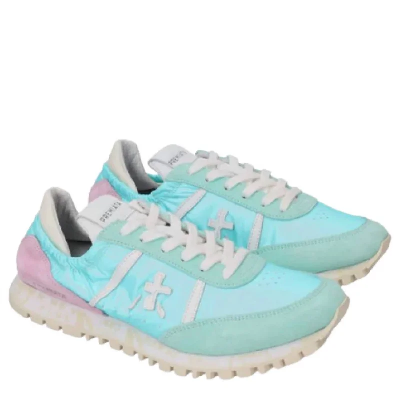 Retro - Style Women's Sneakers in Pastel Colors for a Nostalgic and Fashionable VibeWomen's Sean-D Sneakers In Light Blue