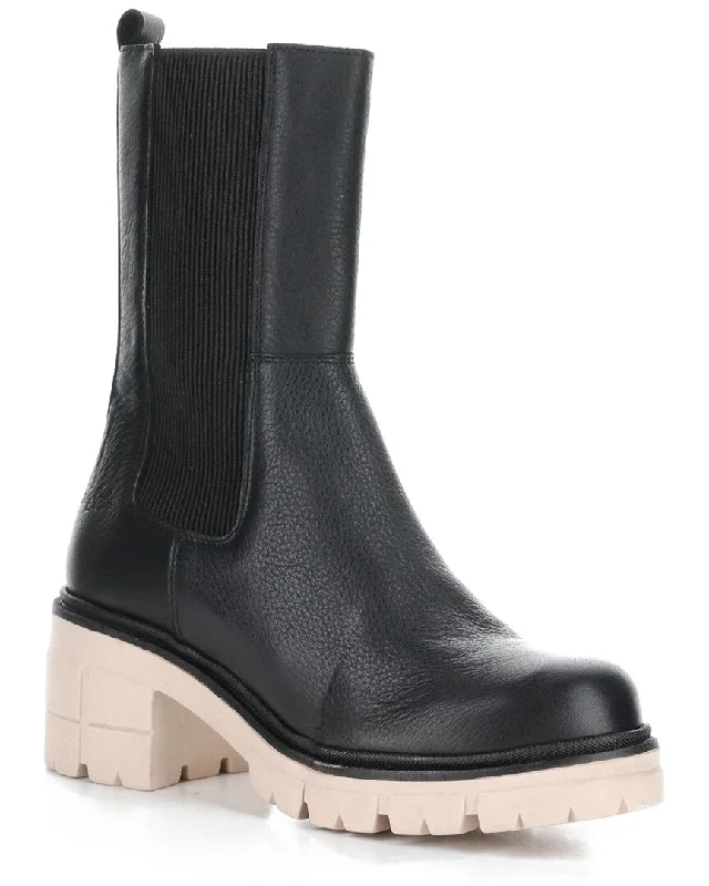 Women's Ankle Boots with Cut - Out Details in Beige for a Unique and Stylish EdgeBos. & Co. Brunas Boot