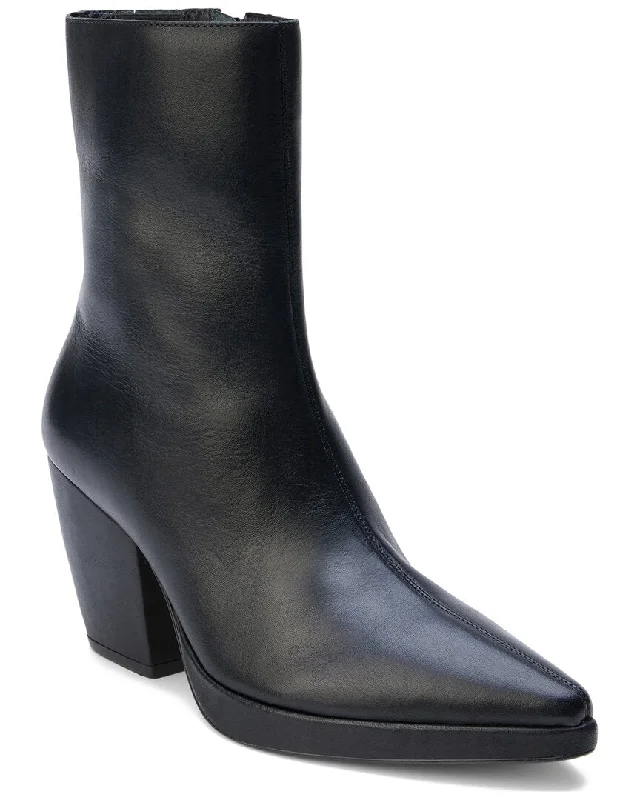 Women's Thigh - High Stretch Boots in Black for a Sexy and Alluring OutfitMatisse Hendrix Leather Boot