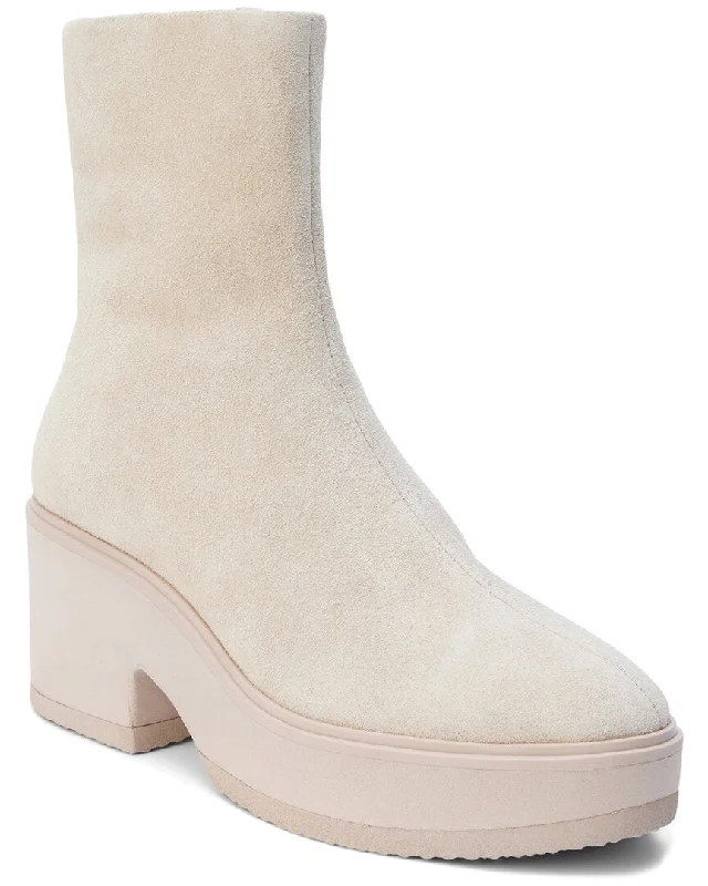 Women's Ankle Boots with Cut - Out Details in Beige for a Unique and Stylish EdgeMatisse Jessie Suede Boot