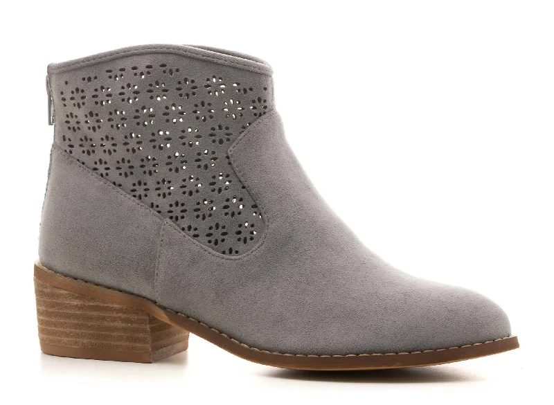 Women's Glitter - Embellished Ankle Boots in Gold for a Sparkly Party LookWomen's Harvest Boot In Gray